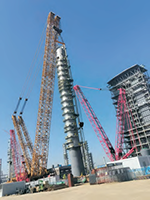 10. Large Equipment Lifting for Inner Mongolia Baofeng Coal-based New Materials Project