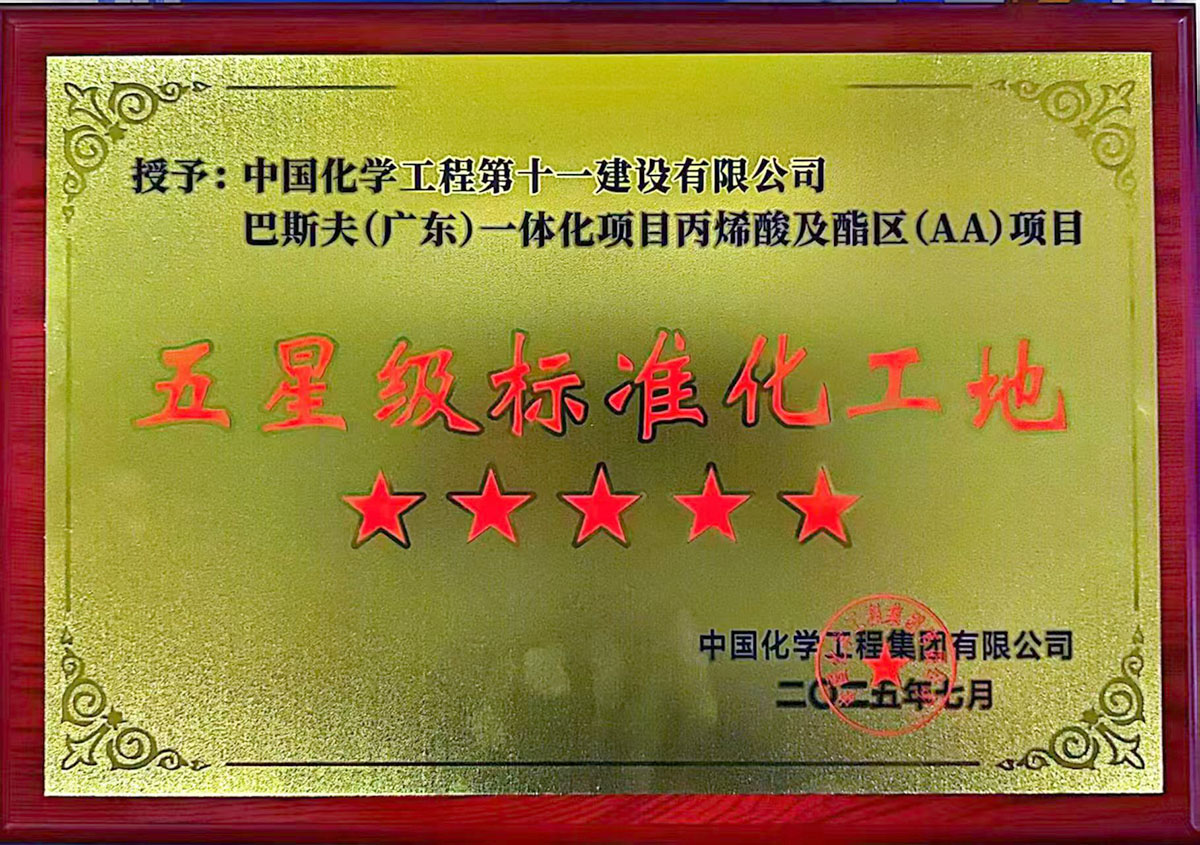 Basf AA Project Department (5-Star Standardized Construction Site)